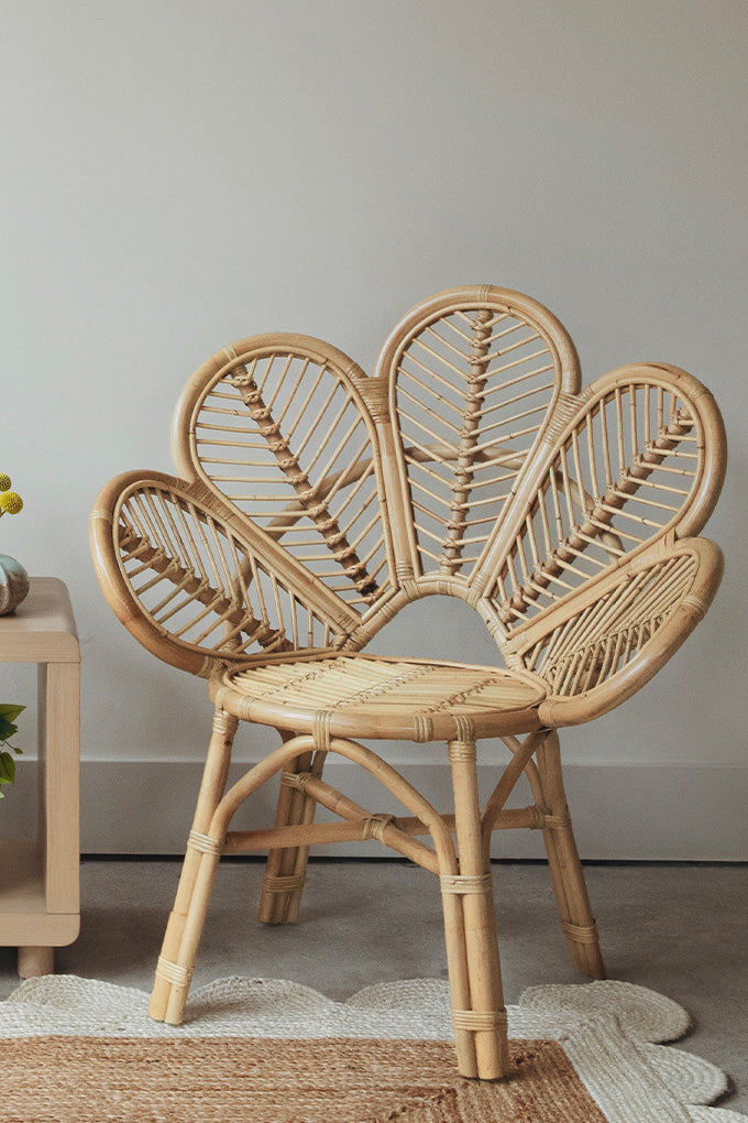 Lily Rattan Peacock Chair