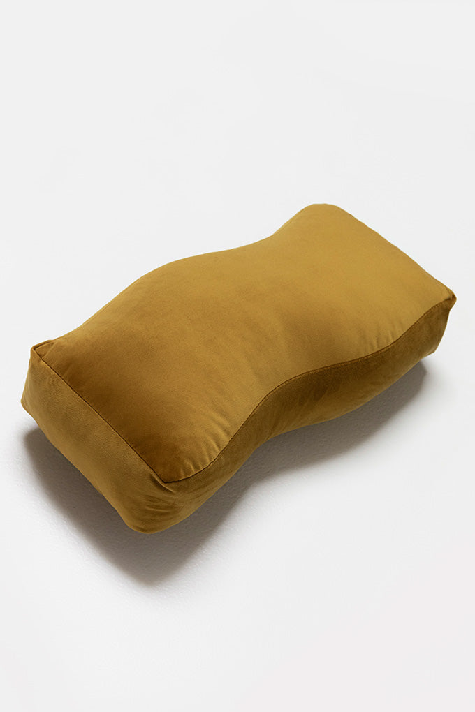 Golden Wave Throw Pillow 9&quot; x 21&quot;