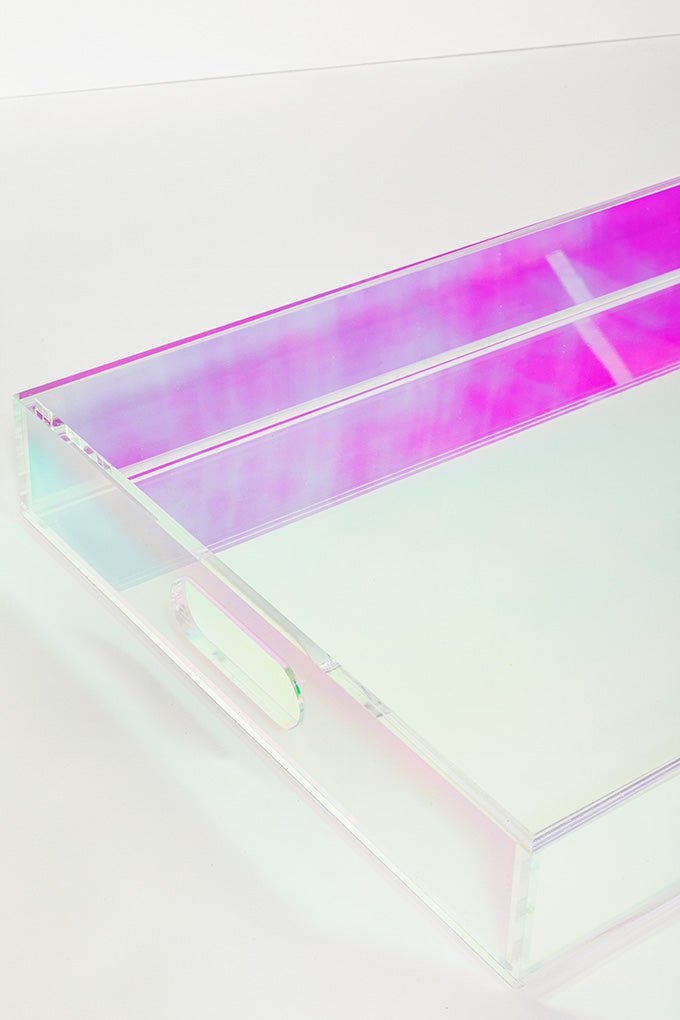 Crystal Clear Large Tray