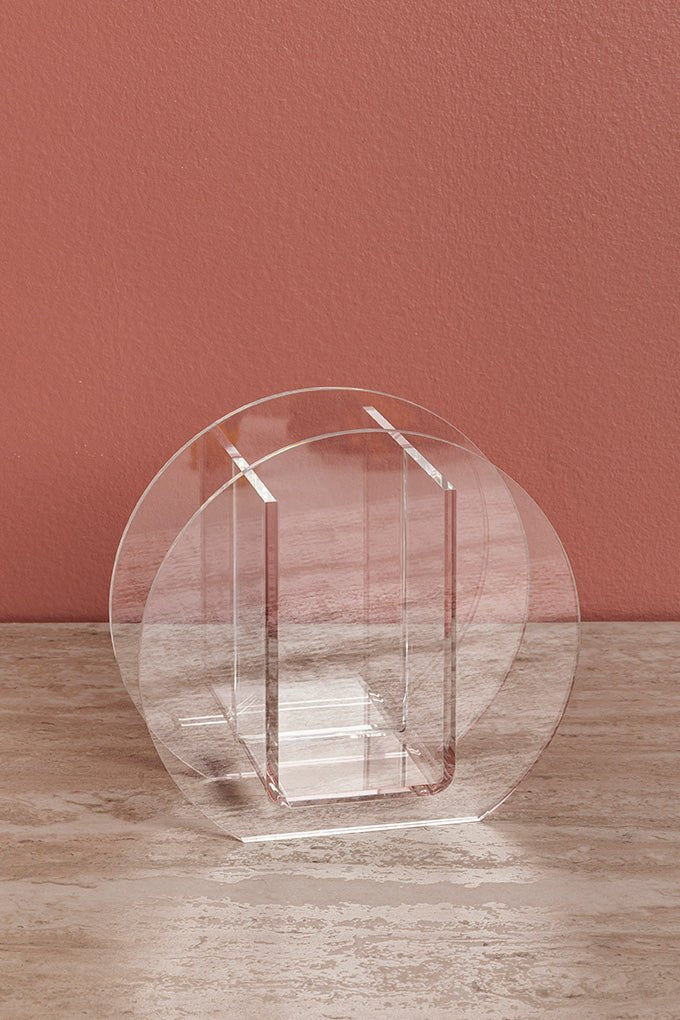 Clear Intentions Circle Vase