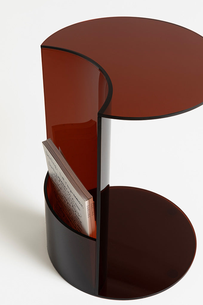 Ansel Acrylic Side Table