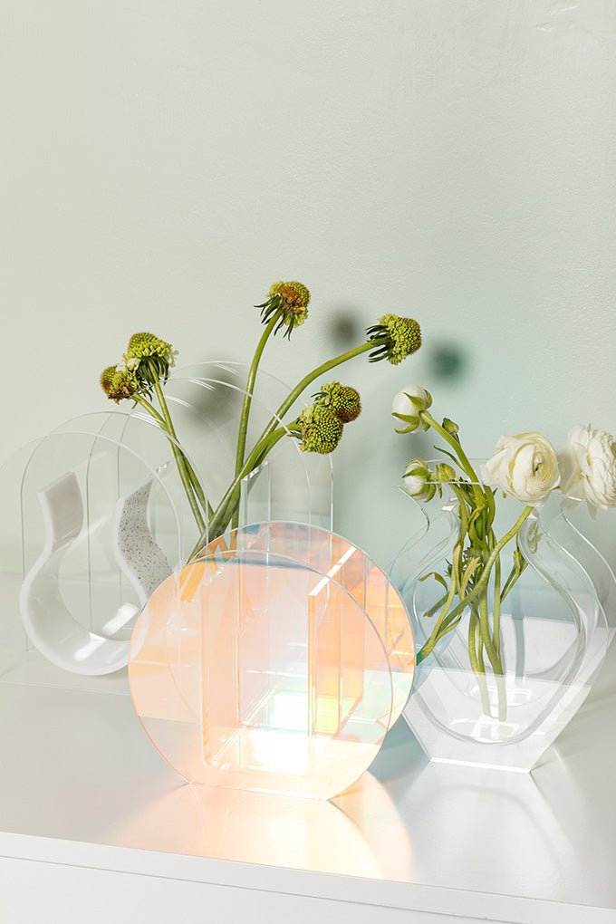 Clear Intentions Circle Vase