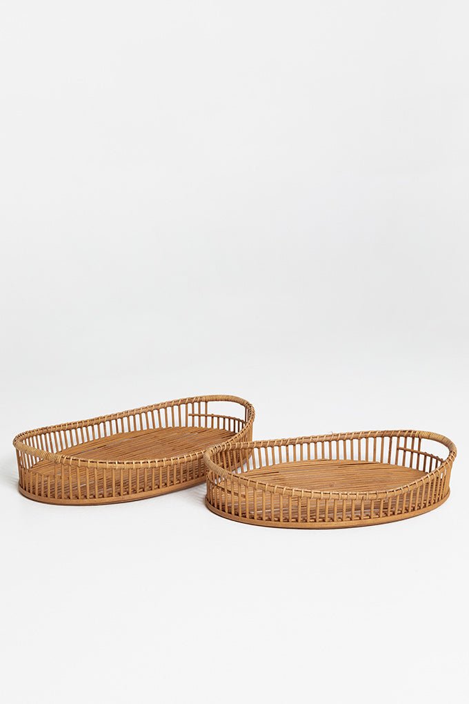 Jolie Bamboo Tray Set